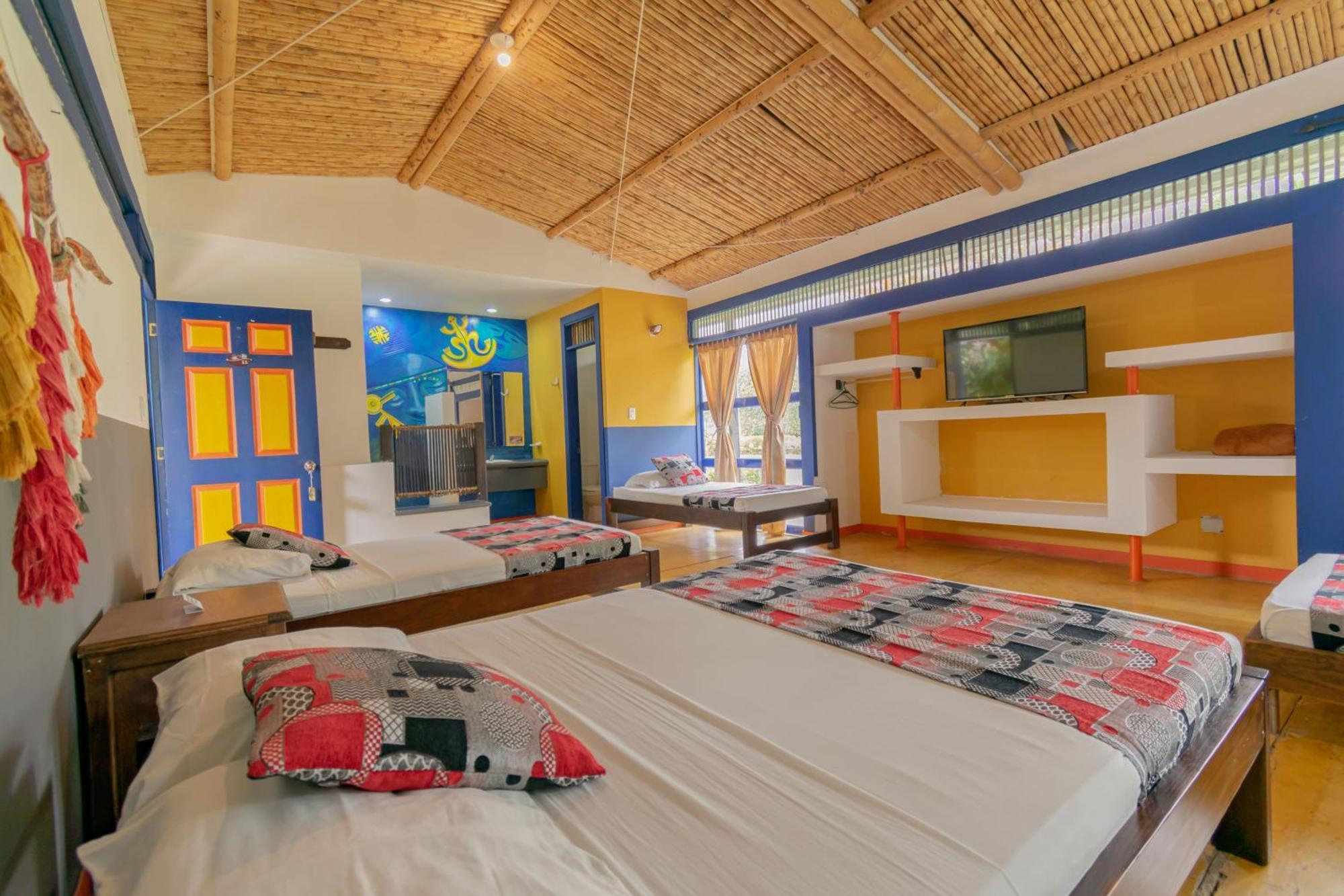 Hotel Campestre La Aldea Montenegro Luaran gambar
