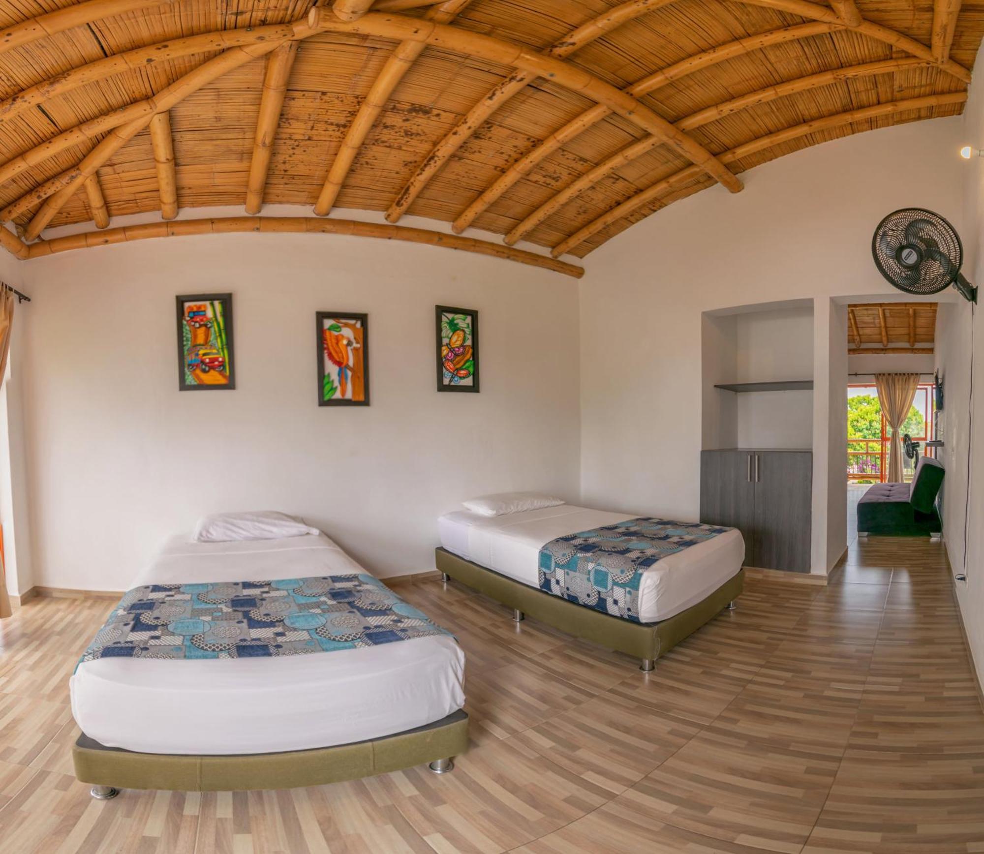Hotel Campestre La Aldea Montenegro Luaran gambar